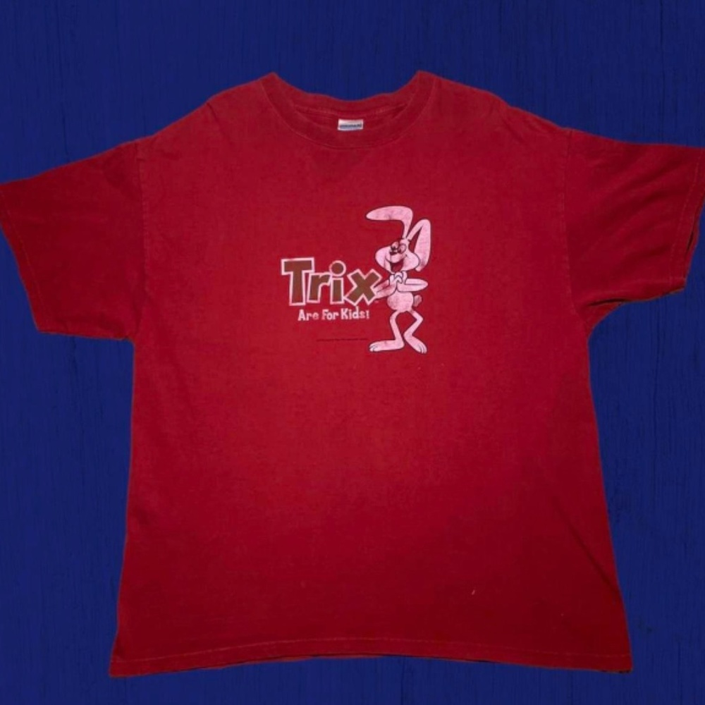 Vintage 2000s “Trix Are For Kids!” Cereal Promotional T-Shirt | TRIX TSHIRT